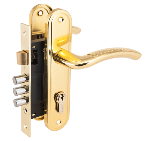 Омега Замок врезной ЗВ4-60.27 золото