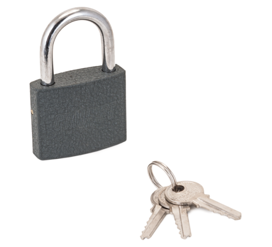 Стандарт Замок навес HG-340 d5.5мм серый 4607117770183