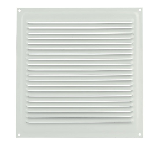 Нора М Решетка с сеткой 250*250 белая