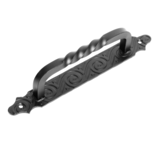 Домарт Ручка скоба РС-215 черная кованная сер Ярославль  4660046003159