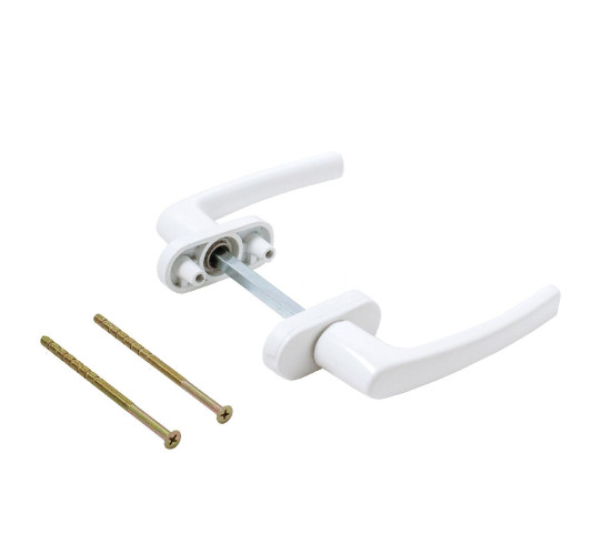 Гарнитур балконный симетричный Omega BHS 04 белый 4673748996001