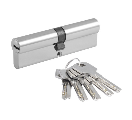 Нора М Цилиндр. механизм ECO Z ЛП-110 (55*55) хром перф кл/ключ 5к 4606555088706