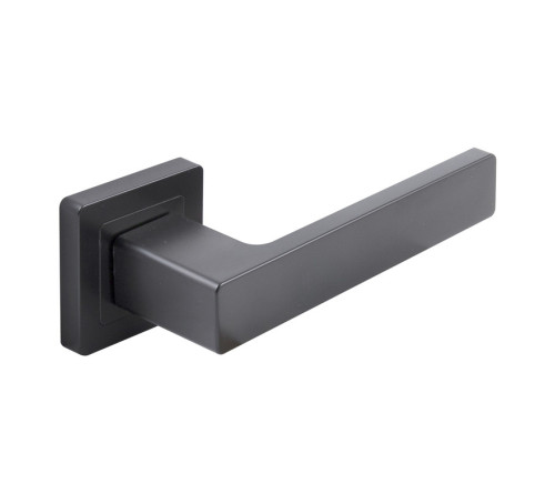 Стандарт Ручка раздельная  Р72 кв 100 BL мат черный  4680143724375