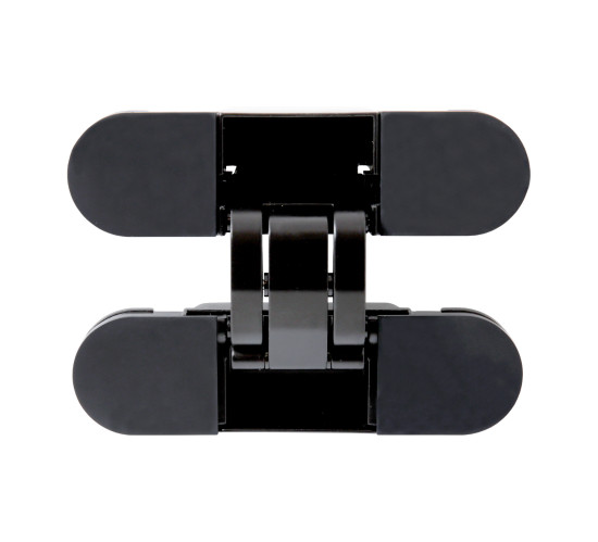 АЛЛЮР Петля дв скрытая 110*30 3D мат черный 2шт 4680143724306