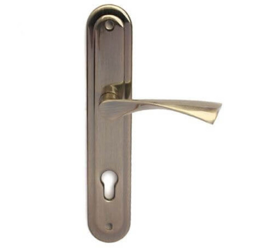 Ручка на планке  85-0423-гальваника бронза 4608504230020