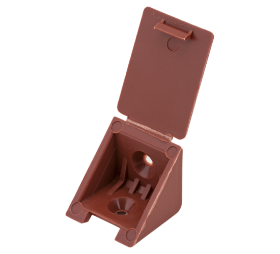 Soller Уголок монтажный пластм 8 орех 4670042050675