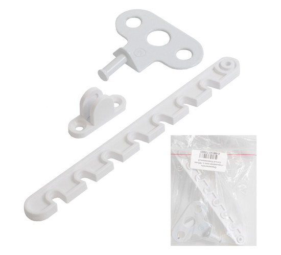 Огранич открывания окна L-165 белый 4680143715663