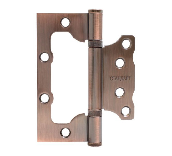 Стандарт Петля накладн без врезки 100*75 2ВВ АС 2,5мм медь 4660041986457