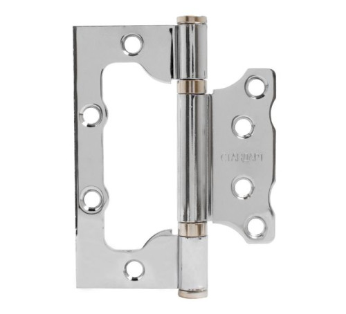 Стандарт Петля накладн без врезки 100*75 2ВВ СР 2,5мм хром 4660041986471