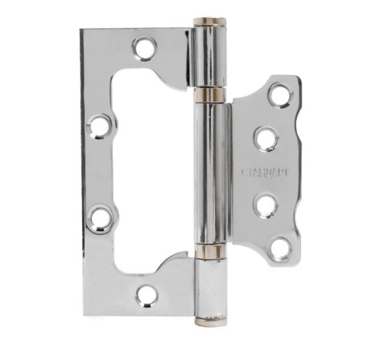 Стандарт Петля накладн без врезки 100*75 2ВВ СР 2,5мм хром 4660041986471 Стандарт Петля накладн без врезки 100*75 2ВВ СР 2,5мм хром 4660041986471