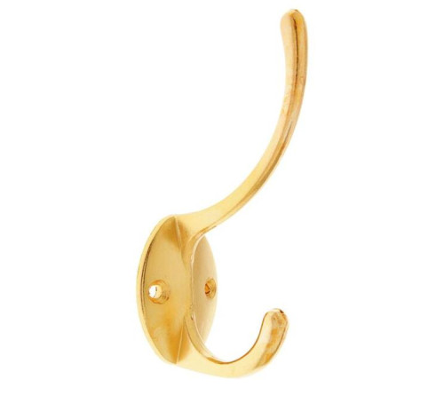 Крючок вешалка 24 золото 14680039973280