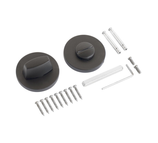 Аллюр Сантехническая завертка АРТ ВК-R9 BL мат черный 4680143710958