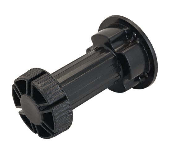 Soller Опора мебельная регулируемая 95-130 черная  4660041985870