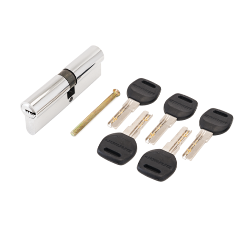 АЛЛЮР Цилиндр. механизм HD F 90-5K СP (35*10*45) (40*50) хром перф 4640001798214