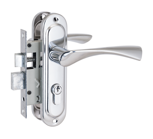 Стандарт Замок врез с руч 103/50 СР  хром 4640001794636