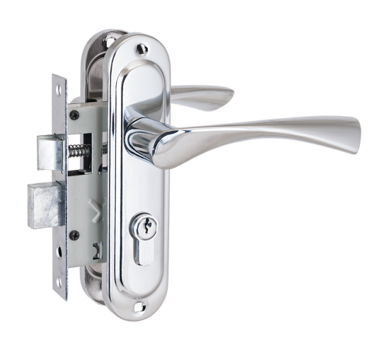 Стандарт Замок врез с руч 103/50 СР  хром 4640001794636