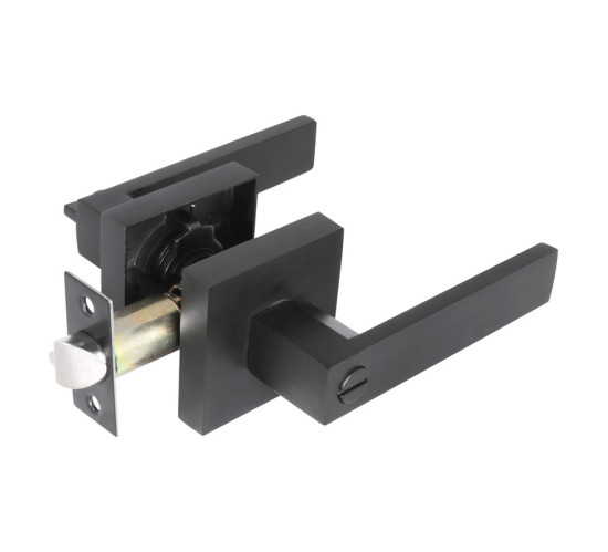 Защелка Аллюр 8101 ВК BL мат черный 4680143728618