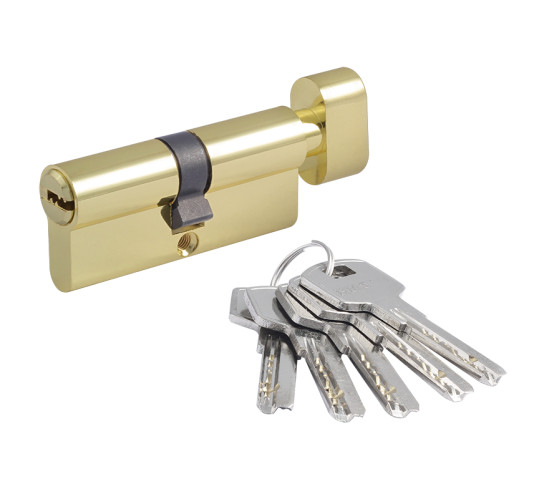 Нора М Цилиндр механизм ECO Z ЛПВ-70(35*35В) латунь перф кл/верт 5к 4606555072408