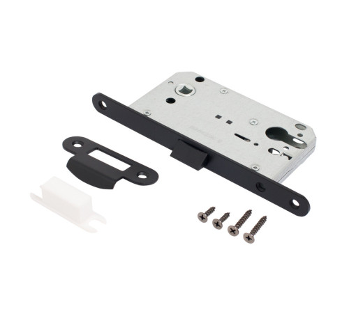 Аллюр Замок врезной  АРТ 5300-Р BL мат черный  без цм 4680143702342