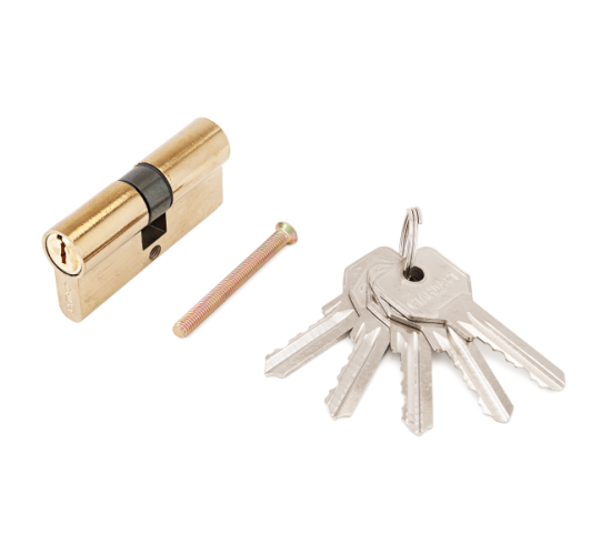 Стандарт Цилиндр. механизм ZI60-5K ВР англ ключ/ключ золото 4660041981193
