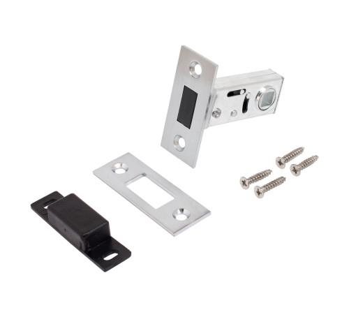 Аллюр Защелка магнитная АРТ L50-8М SС  матовый хром 4680143700256