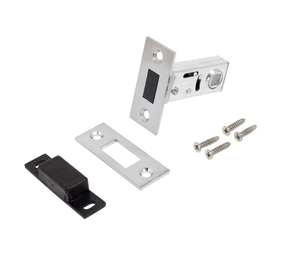 Аллюр Защелка магнитная АРТ L50-8М SС  матовый хром 4680143700256