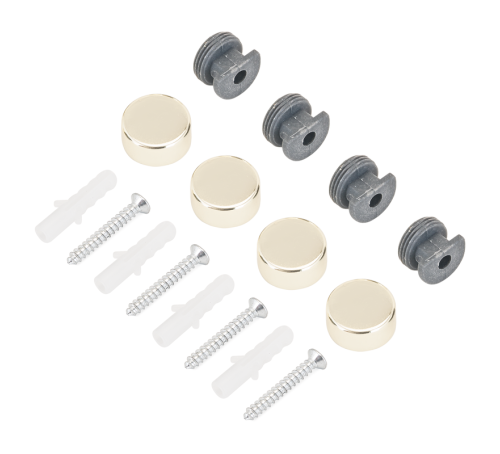Soller Зеркалодержатель 101 золото d-17мм 4630017037858