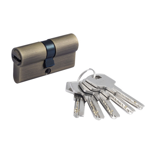 Нора М Цилиндр механизм ECO Z ЛП-60 (30*30) бронза перф кл/ключ 5к 4606555084760