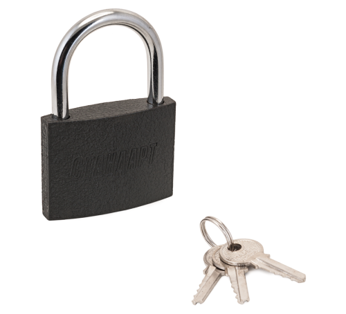 Стандарт Замок навес HG-375 d8мм серый 4607117771227