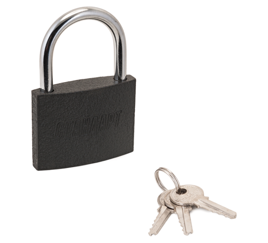 Стандарт Замок навес HG-375 d8мм серый 4607117771227