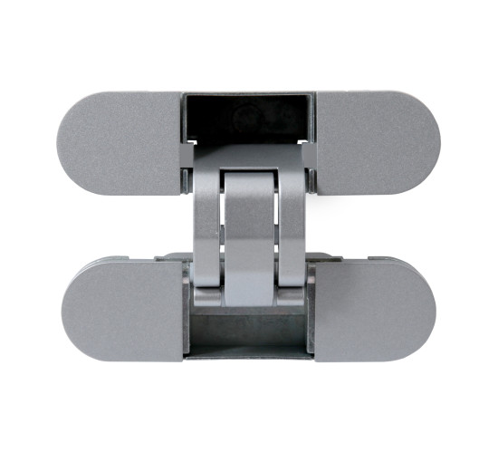 АЛЛЮР Петля дв скрытая 110*30 3D мат никель 2шт 4680143724313