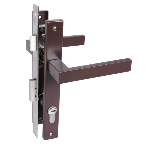 Стандарт   Замок врез для калиток ЗВ 8520.01. 8017 коричн к/к 4680143727208