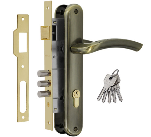 Нора М Замок врез N96-85М ст бронза 4606555034512