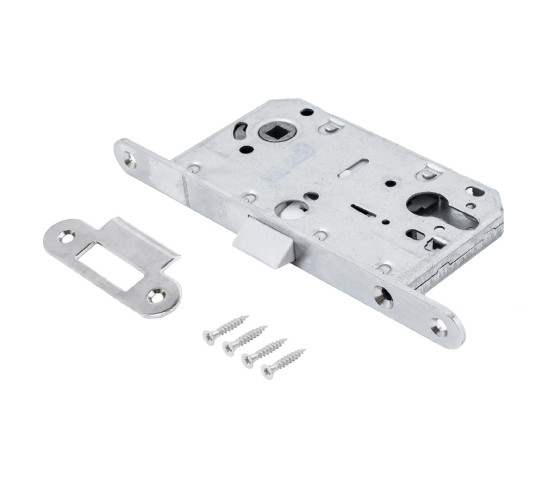 Аллюр Замок врезной  АРТ РL85-50 SС мат хром без цм 4630098158374