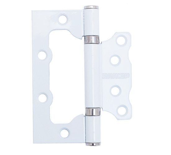 АЛЛЮР Петля накладн  100752BB WW   25мм мат белый 4640001786297