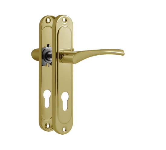 Нора М  Комплект ручек на планке 710-70мм золото 4606555081387