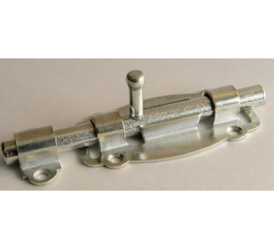 NOEZ Задвижка дверная  ЗД-100 КР SL цинк 4627073481497