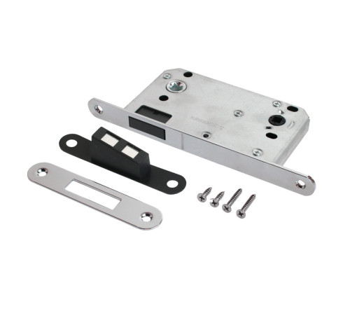 Аллюр Защелка с фиксатором   магнитная  АРТ 5300-МU-WC СР хром 4680143714062