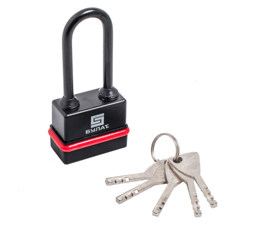 Булат Замок навес. всепогодный  ВС 3-Н55-01 ПЛ d8мм  5кл  4630098151566