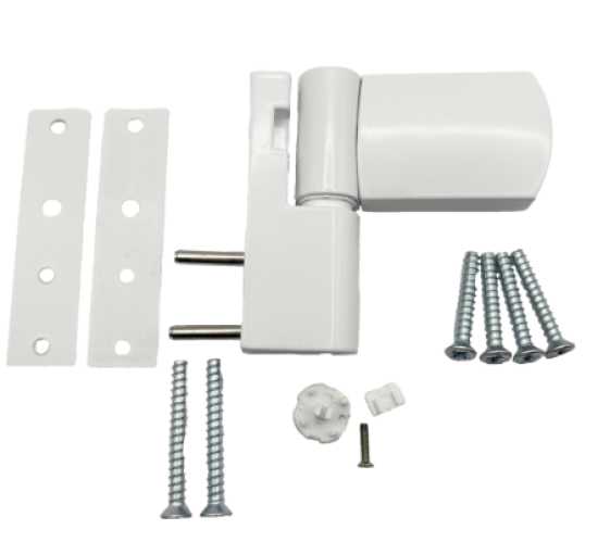 Петля для пластиковых дверей Forwin DH-R 232 белая