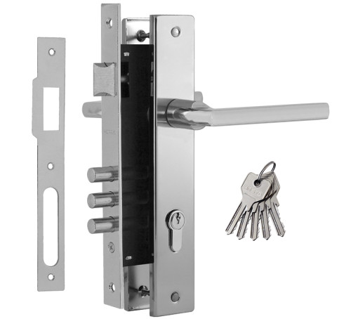 Нора М Замок врез N108-85М хром 4606555080830