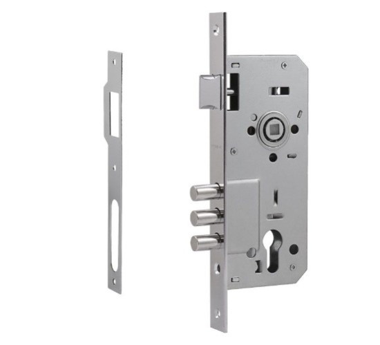 Нора-М Замок врез КЗВ 101 85мм  хром без цмех  бруч 4606555008834