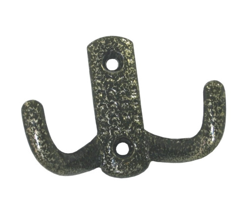 Крючок вешалка 10 полимер бронза 14620004503531