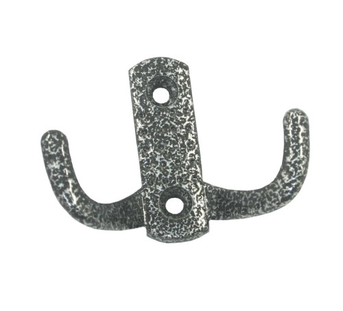 Крючок вешалка 10 полимер серебро 14620004501575