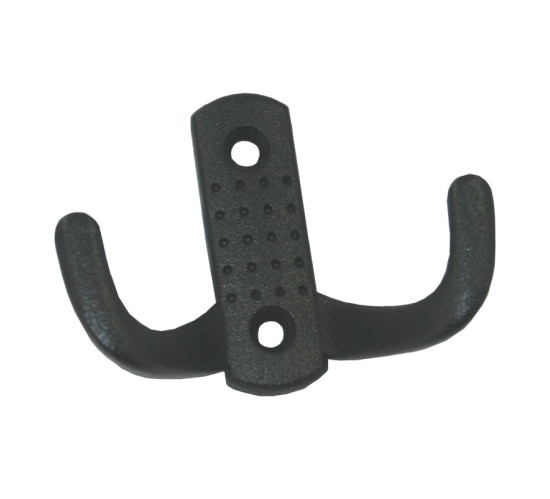 Крючок вешалка 10 полимер черный 14620004501612
