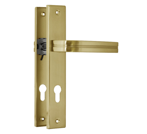 Нора М  Комплект ручек на планке 106-85мм мат золото 4606555078387