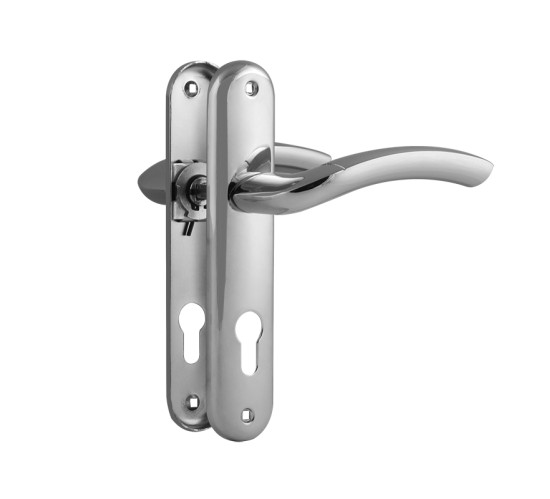 Нора М  Комплект ручек на планке 23-70мм хром 4606555076147