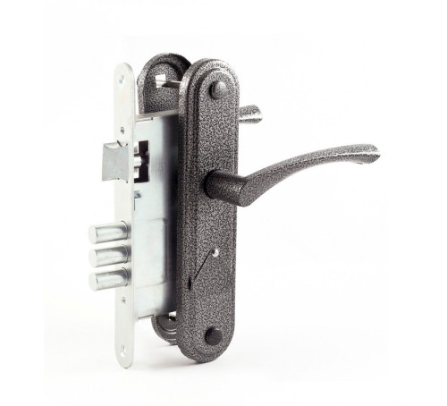 Зенит Замок врезной ЗВ9-4-2 серебро 4612752543290