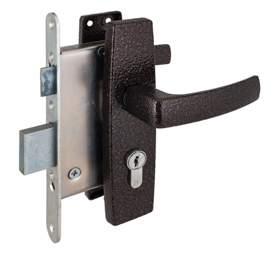 Зенит Замок врезной ЗВ4-304 медь 4612752542996