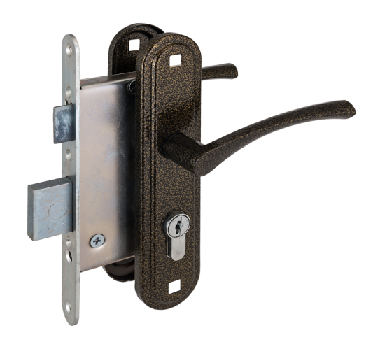 Зенит Замок врезной ЗВ4-307 бронза 4612752543153